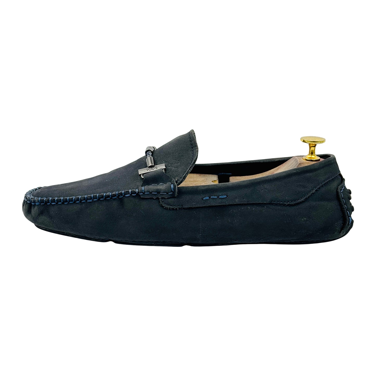 Tod's Men's Matte Black Loafers (Size 42)