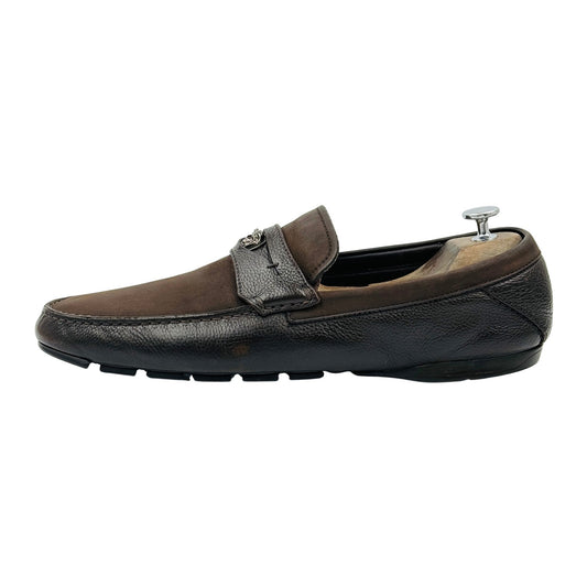 Versace Men's Medusa Emblem Loafers (Size 45)