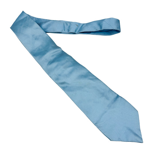 Ede & Ravenscroft Sky Blue Silk Tie (Size Regular)