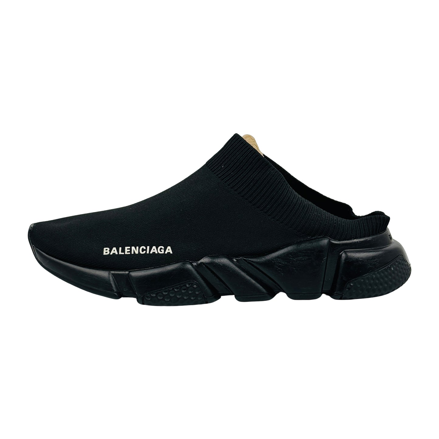 Balenciaga Men's Speed Black Mules (Size 42)