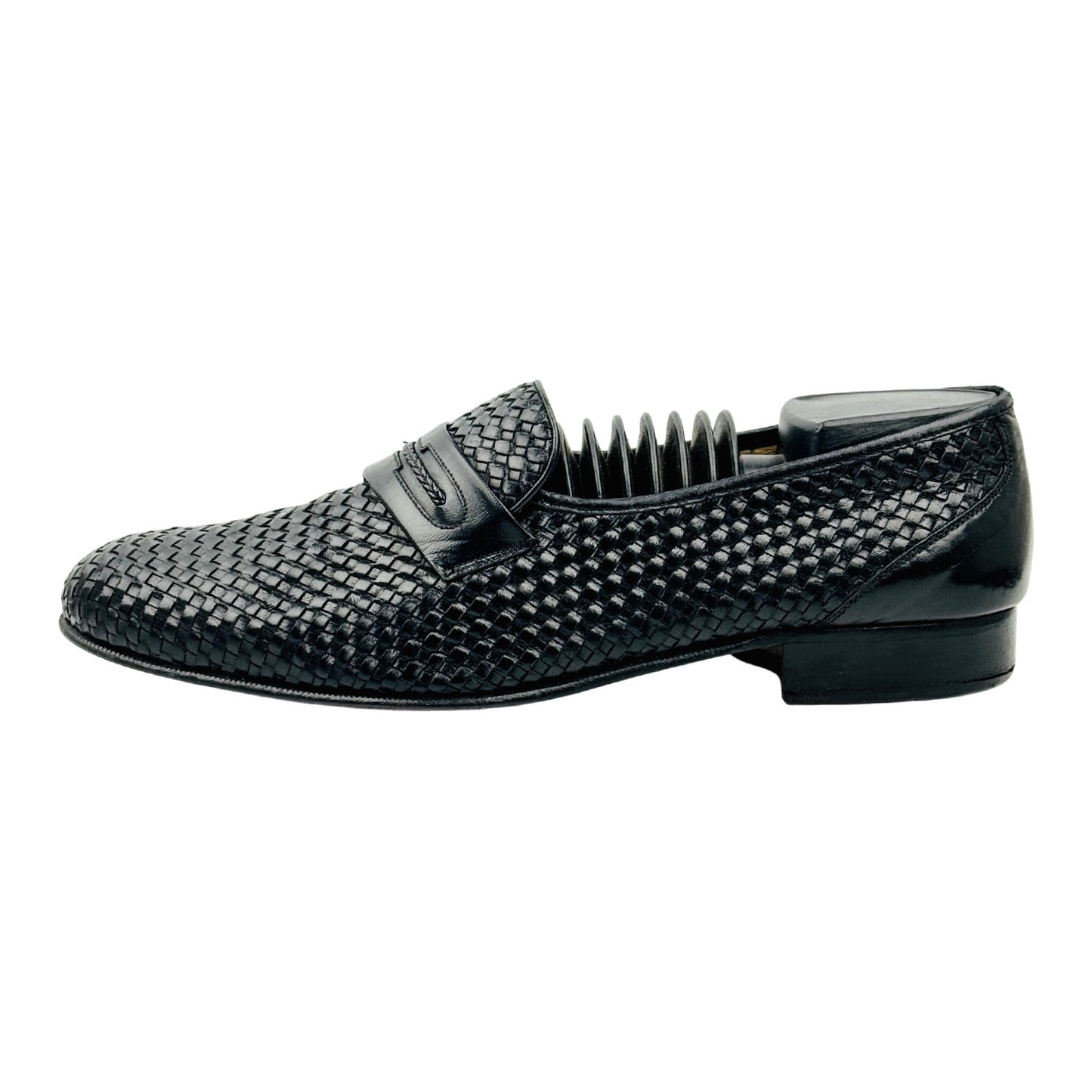 Magnanni Men's Woven Leather Loafers (Size 42.5)