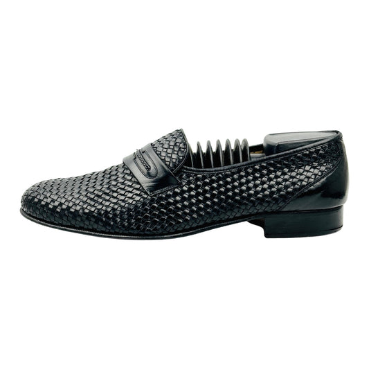 Magnanni Men's Woven Leather Loafers (Size 42.5)
