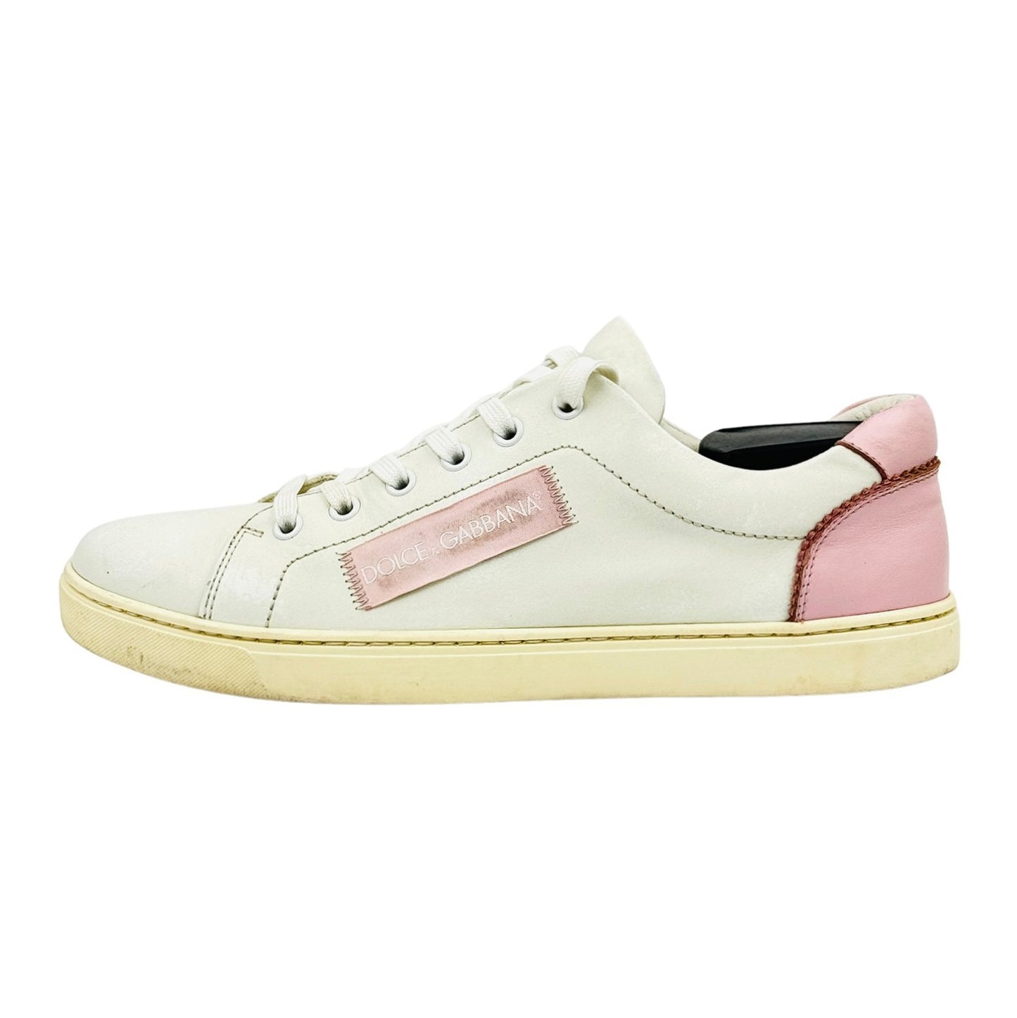 Dolce & Gabbana 'White Pink' Sneakers (Size 40) - CK0168