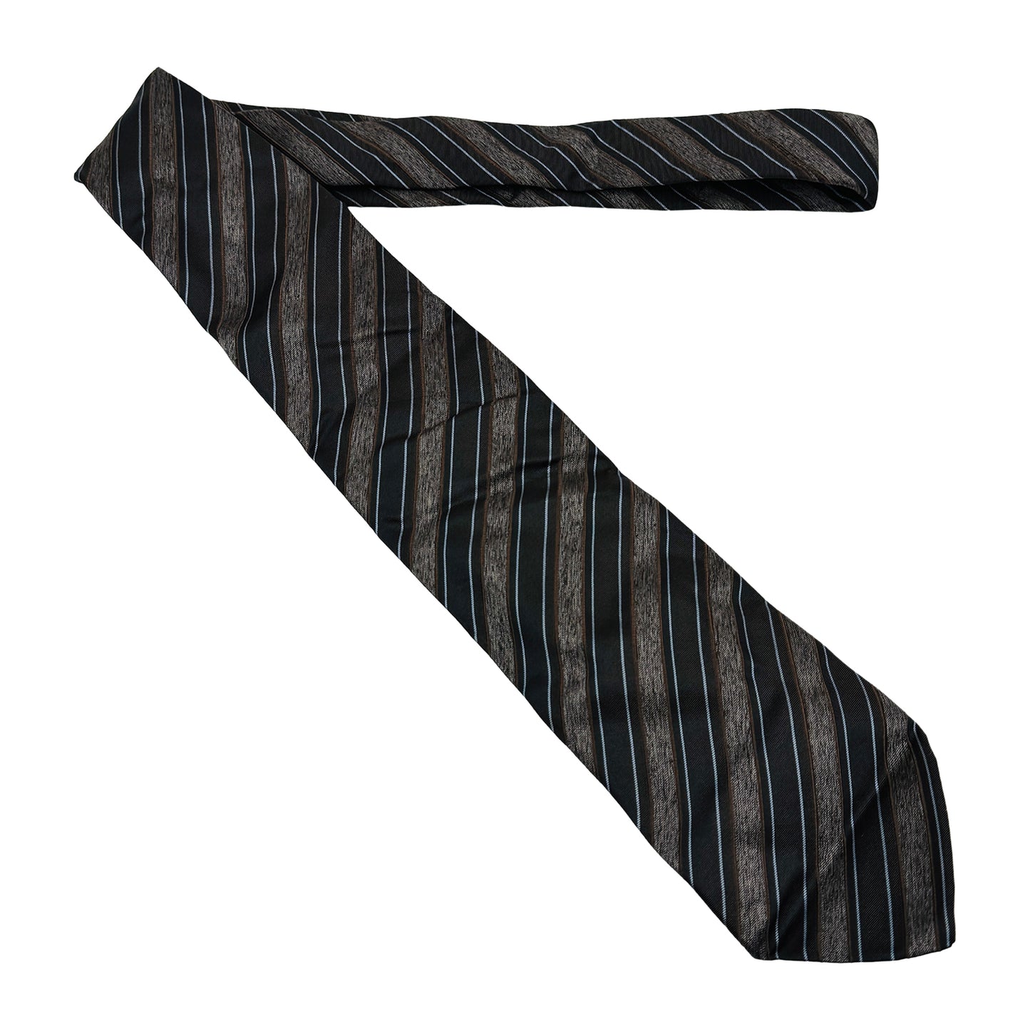 Hugo Boss Black 'Textured Diagonal Stripes' Tie (Size Regular)