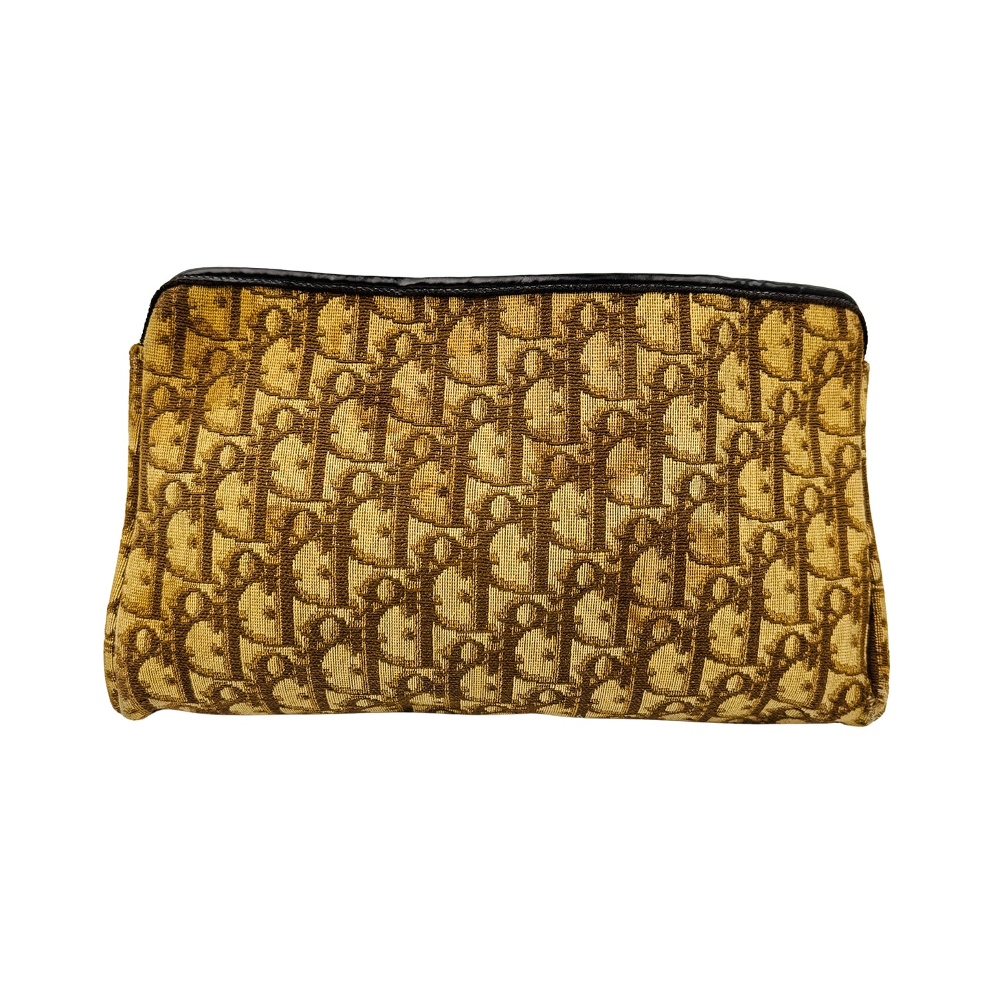 Christian Dior 'Beige Brown' Logo Clutch Bag