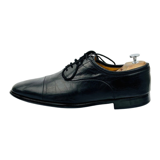 Magnanni Federico Cap Toe Black Oxfords (Size 45) - 12654