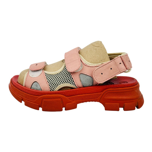 Gucci Women's Flashtrek Leather Sandals (Size 38)