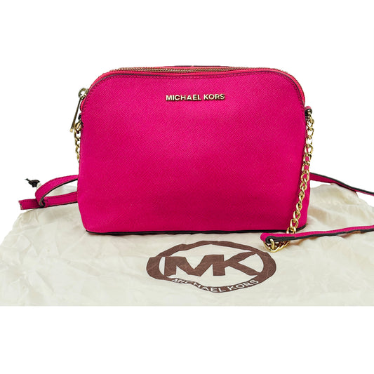 Michael Kors Cindy Large Saffiano Leather Crossbody Bag