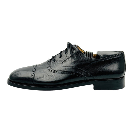 Bally Men's Black Leather Oxford Shoes (Size 41/41.5)
