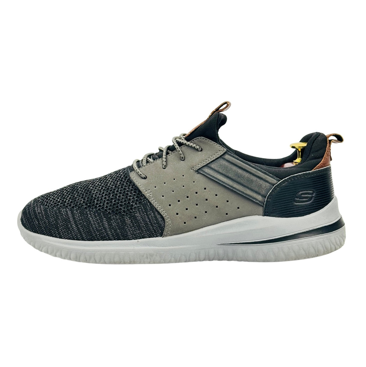 Skechers Delson 3.0 - Cicada Shoes (Size 46) - 210238-BKGY