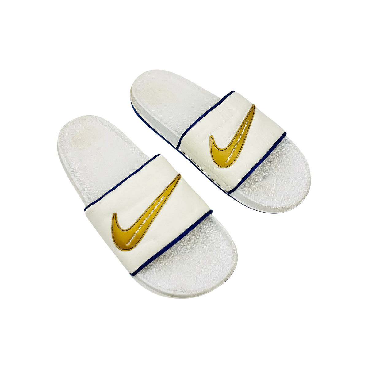 Nike Offcourt 'Sail Metallic Gold' Slides (Size 45) - DH8081-100