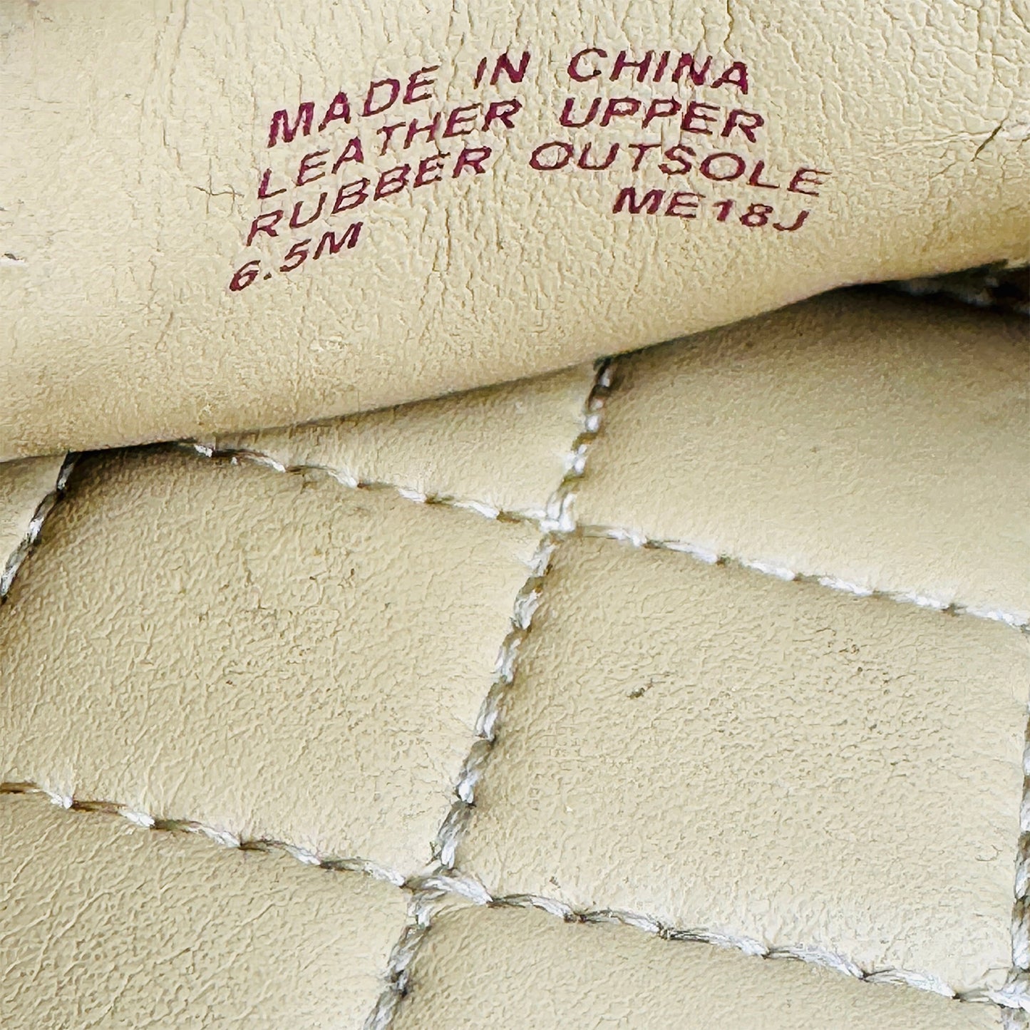 Michael Kors Lillie 'Nude' Moccasin Flats (Size 36.5) - ME18J