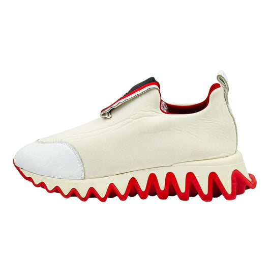 Christian Louboutin Tiketa 'Bianco' Shoes (Size 38)
