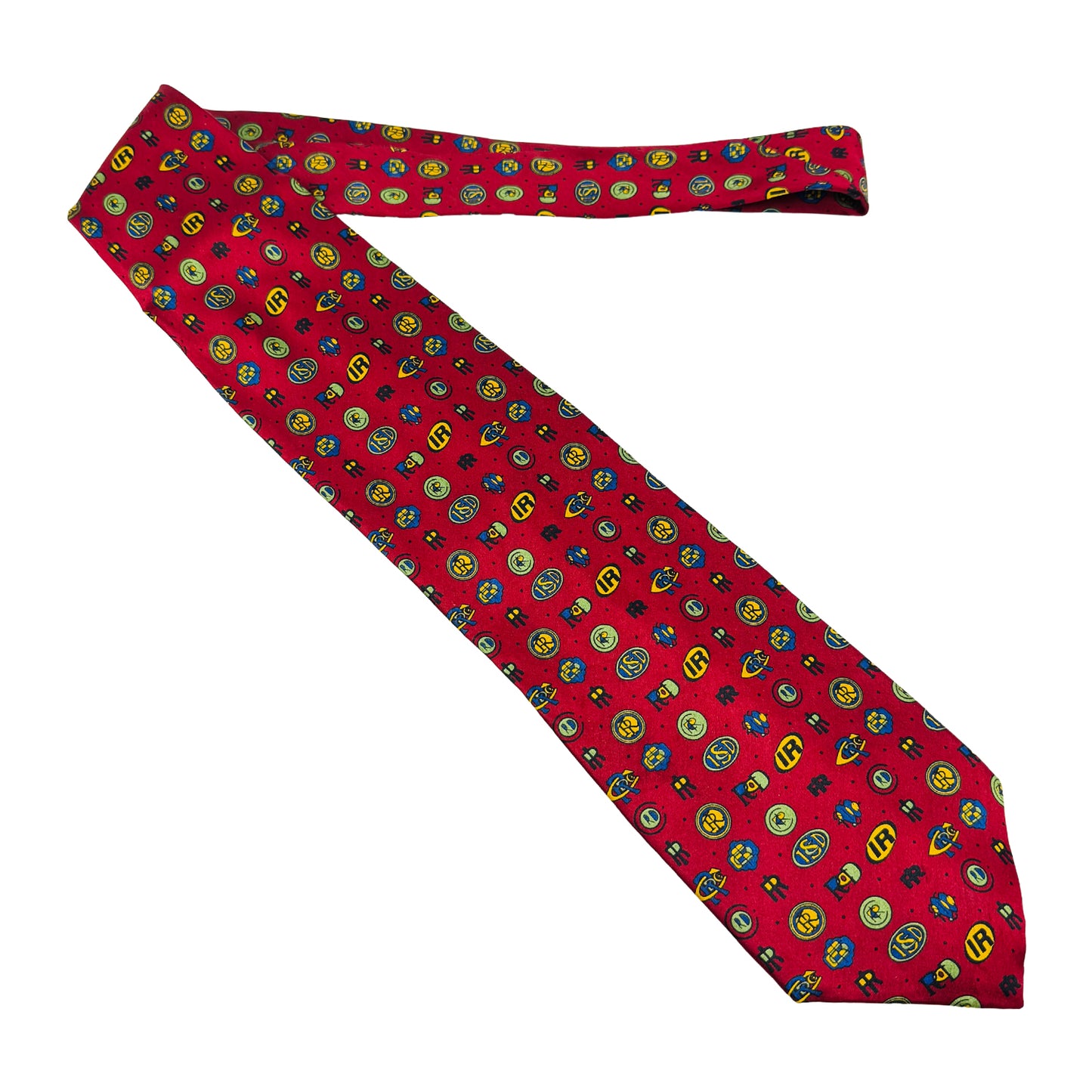 Ingersoll Rand Red 'Logo Pattern' Tie (Size Regular)