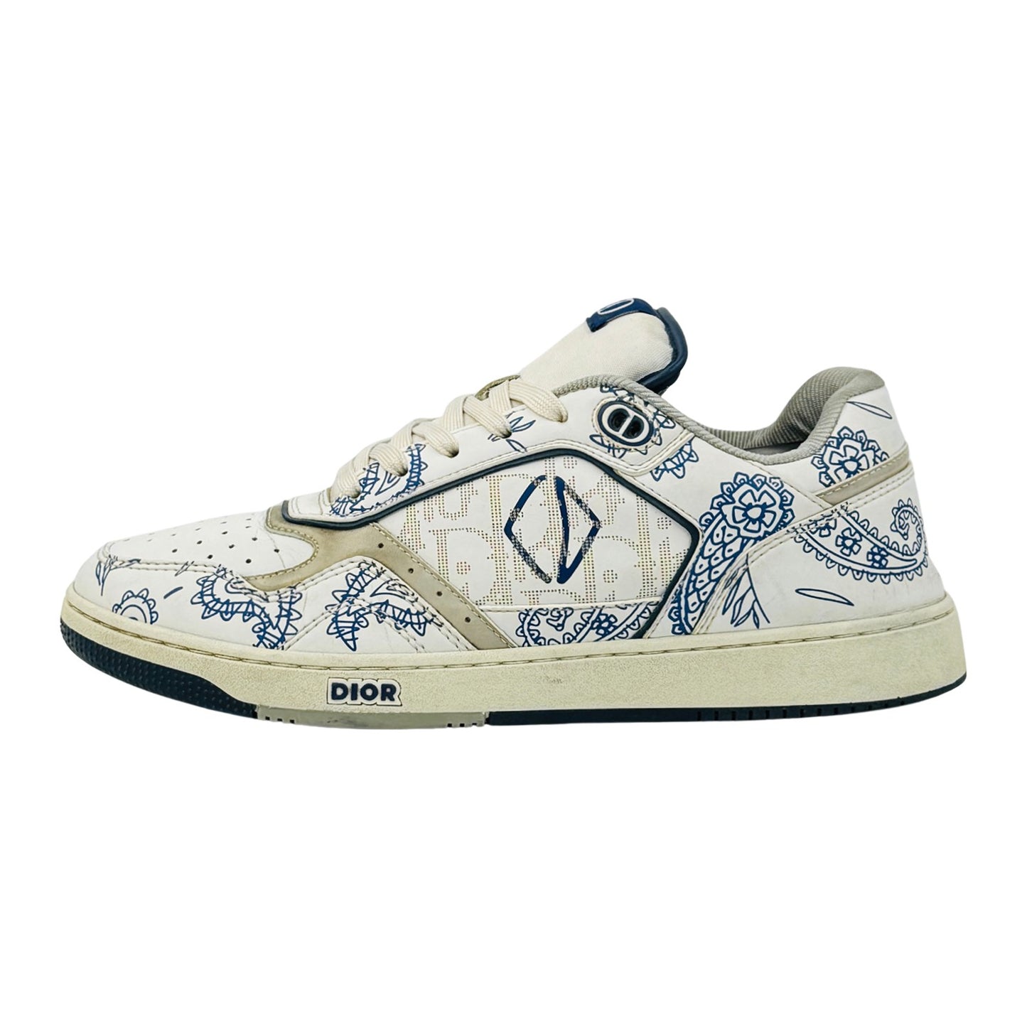 Dior B27 Low Top 'Paisley Pattern' Sneakers (Size 42)