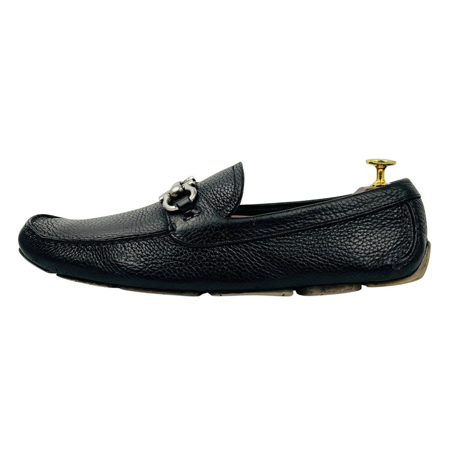 Salvatore Ferragamo Parigi Black Loafers (Size 42)