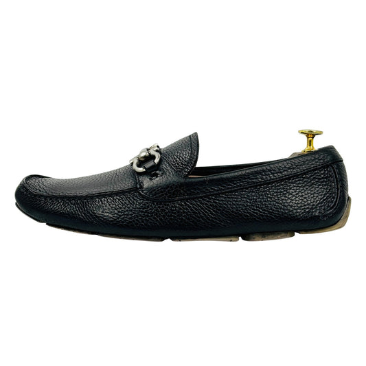 Salvatore Ferragamo Parigi Black Loafers (Size 42)