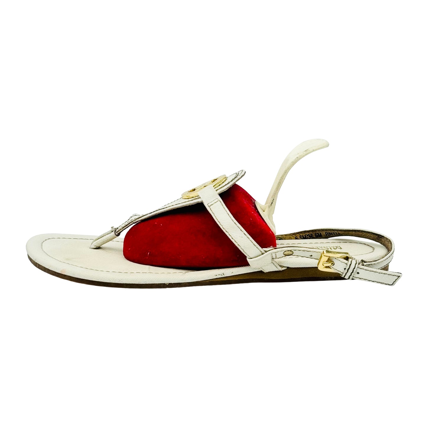 Michael Kors Casey Canvas Sandals (Size 36.5) - RN178