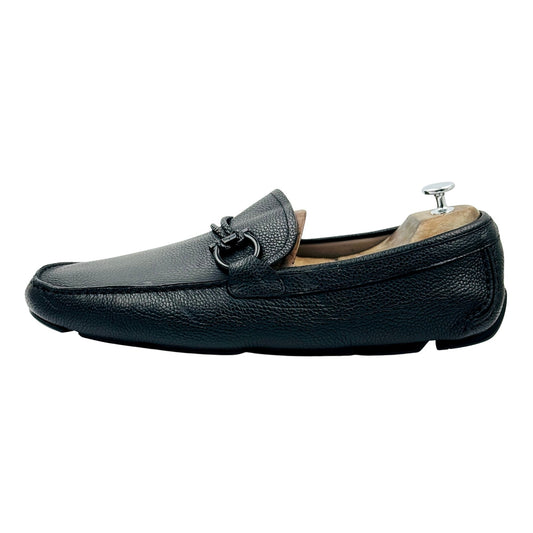 Salvatore Ferragamo Gancini Driver Loafers (Size 45) - 713330