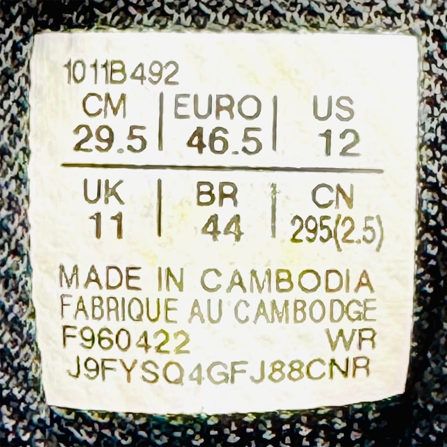 ASICS Gel-Contend 8 Shoes (Size 46.5) - 1011B492