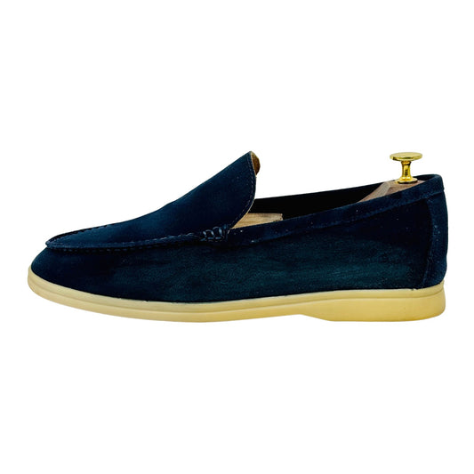Loro Piana Summer Walk Navy Loafer (Size 43/43.5) - H 18068