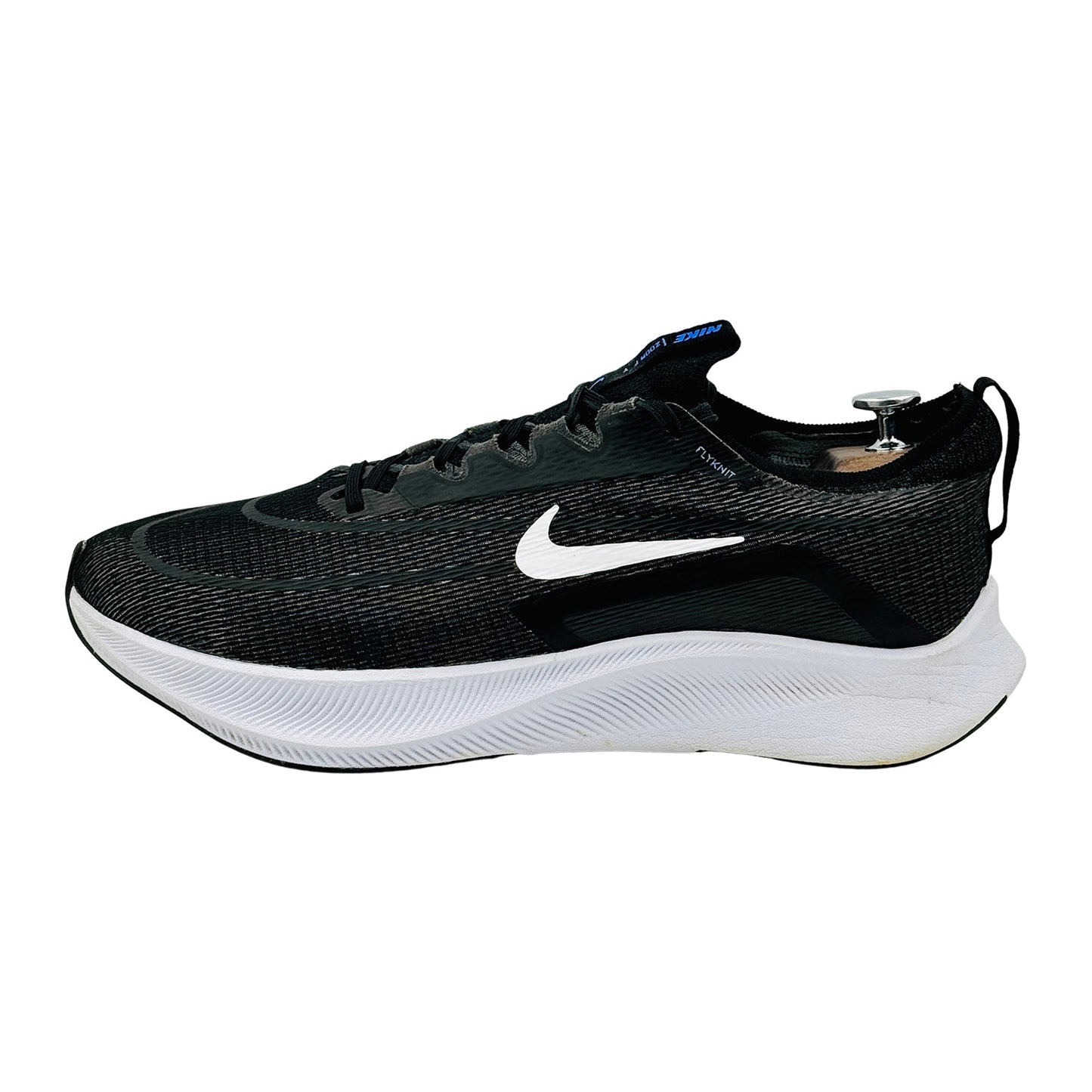 Nike Men's Zoom Fly 4 'Black White' Shoes (Size 45) - CT2392-001
