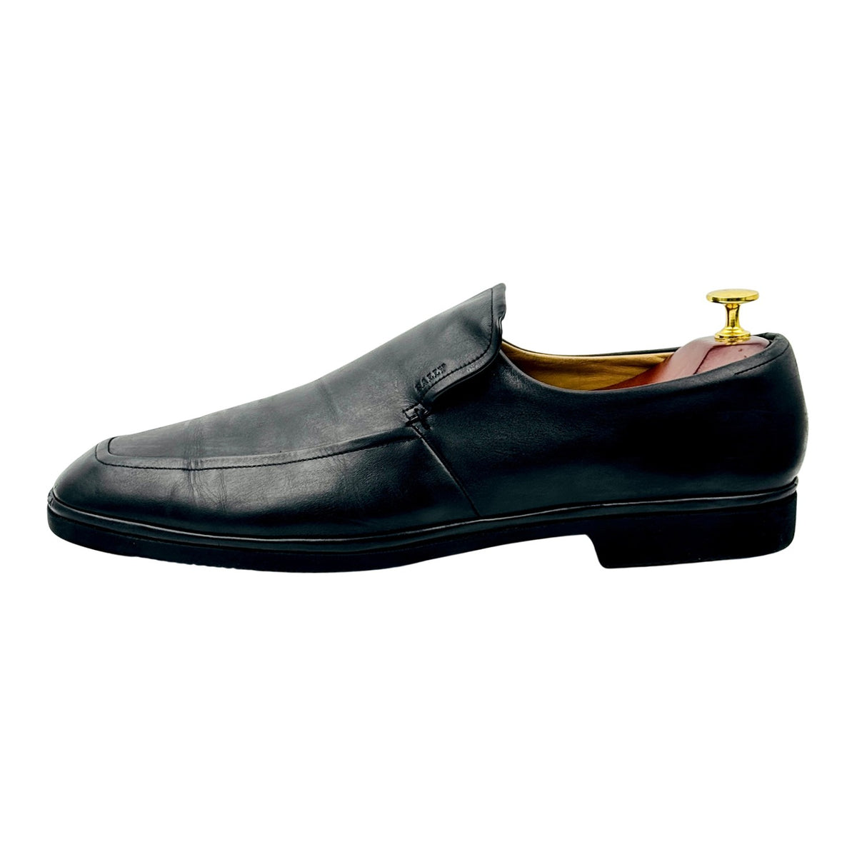 Bally Nexaro Black Leather Loafers (Size 44) - NEXARO-000