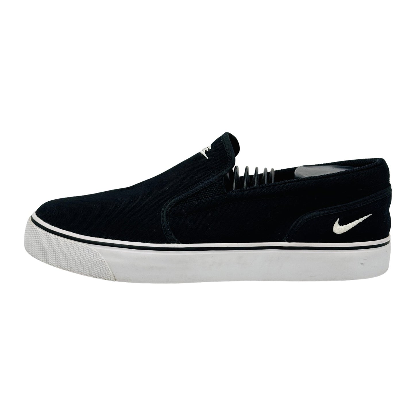 Nike Toki Slip Canvas 'Black White' Shoes (Size 41) - 724770-010