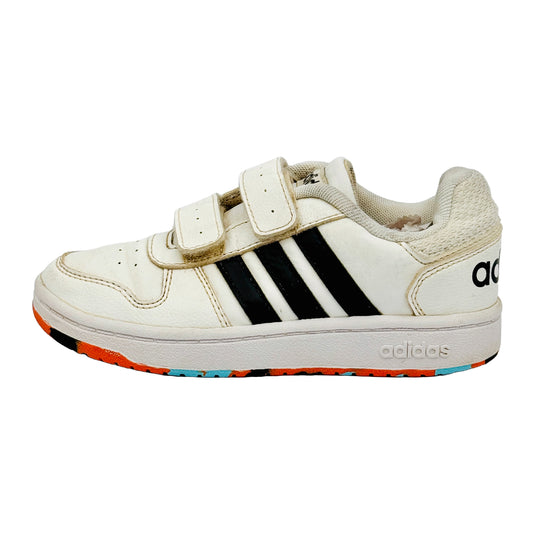 Image of Adidas Kid's Hoops 2.0 Shoes (Size 30) - H01547