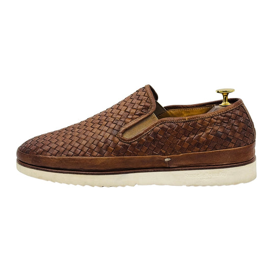 Russell & Bromley Sanmarino Woven Leather Shoes (Size 41.5/42)