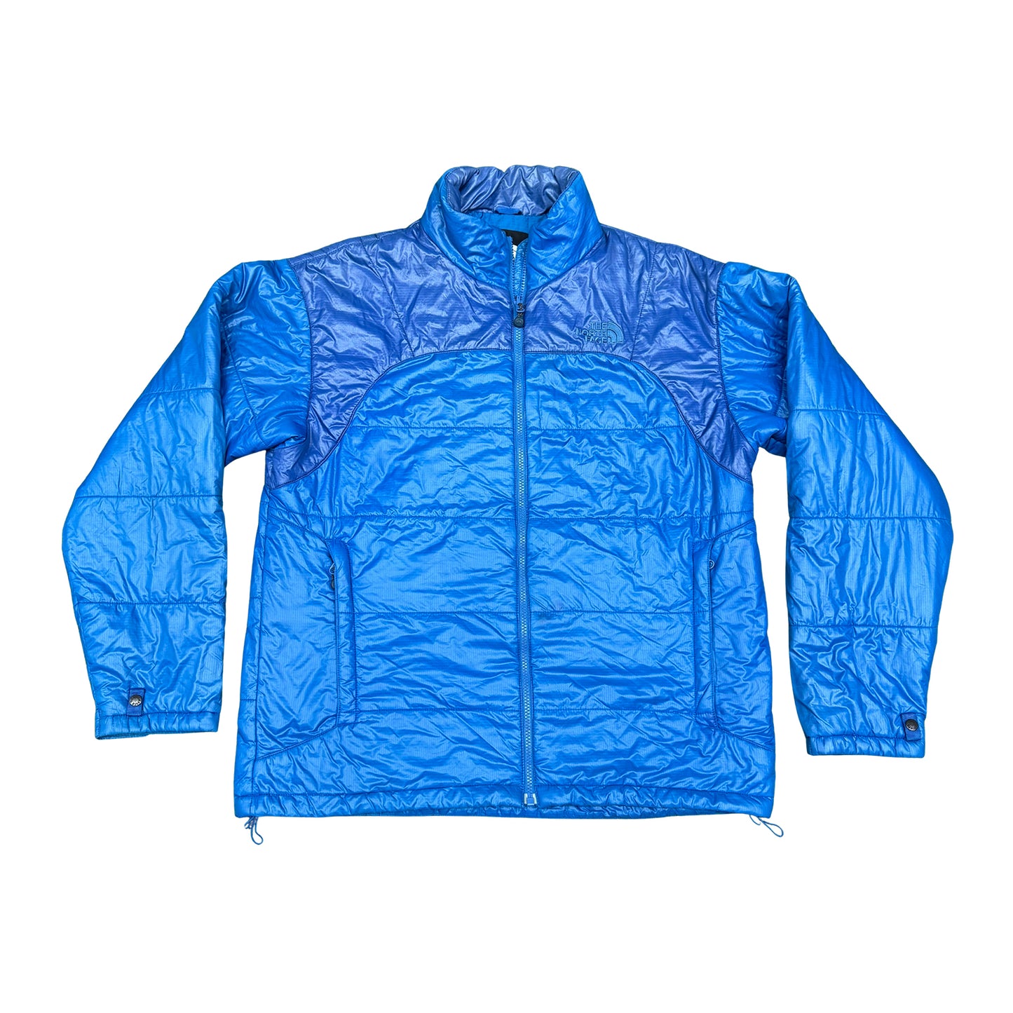 The North Face ExcelLoft Blue Puffer Jacket (Size XL)