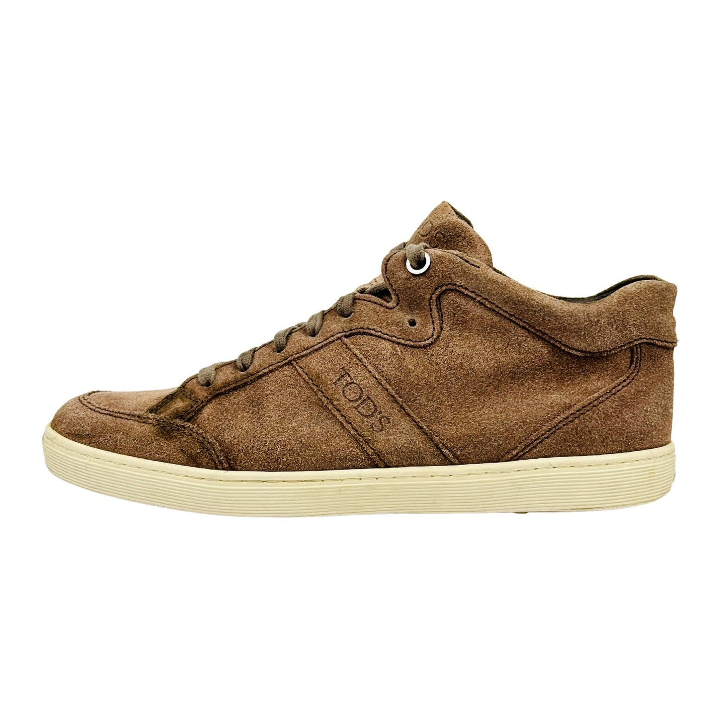 Tod’s Women's Brown Suede Sneakers (Size 38)