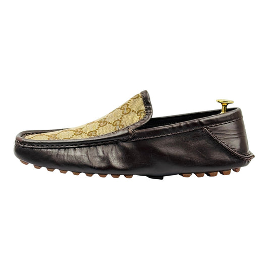 Gucci Men's GG Canvas Driving Loafers (Size 42)