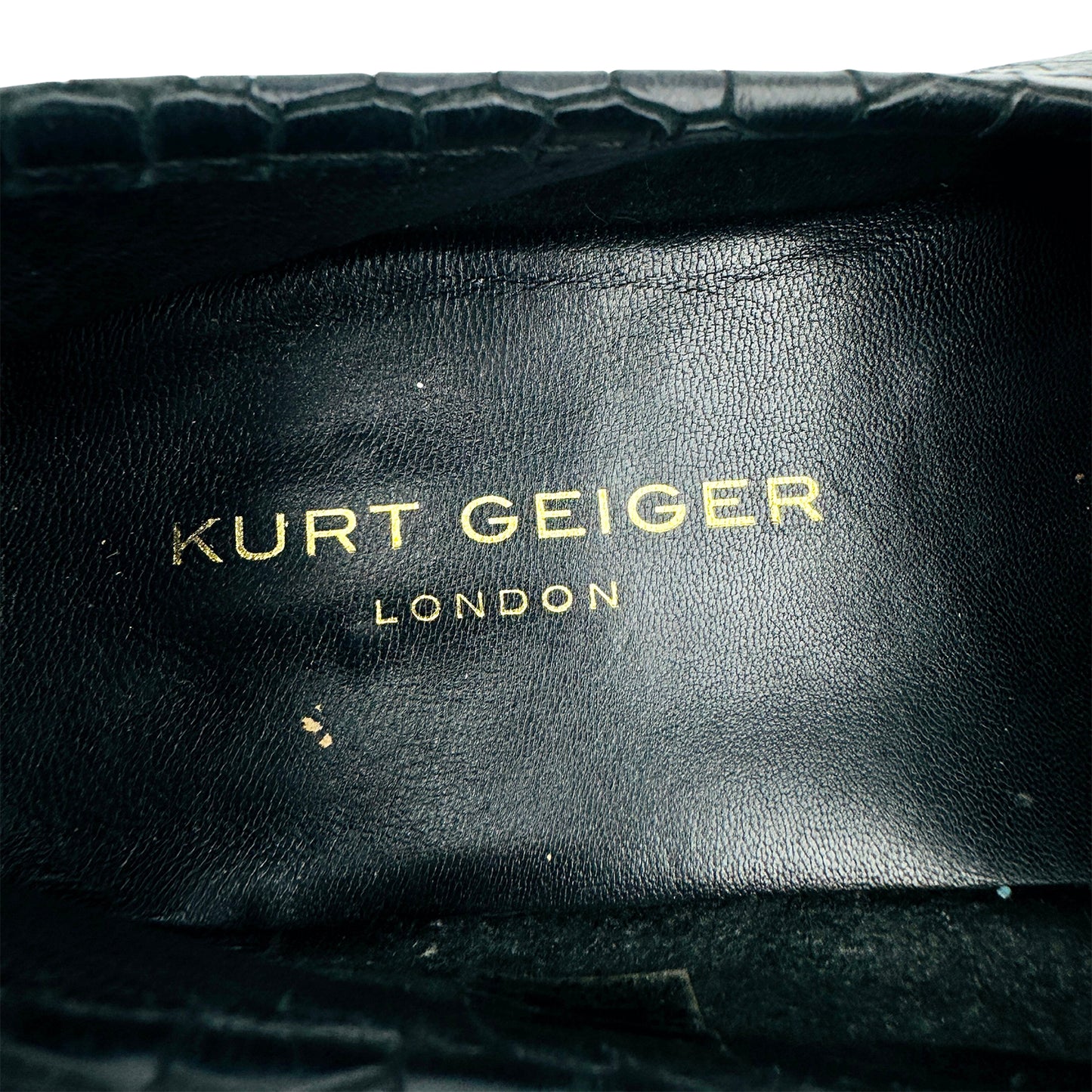 Kurt Geiger Luca Gold Chain Loafers (Size 43.5) - 3567009109