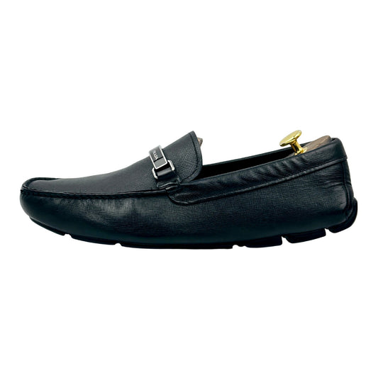 Prada Men’s Saffiano Leather Driving Loafers (Size 42.5)