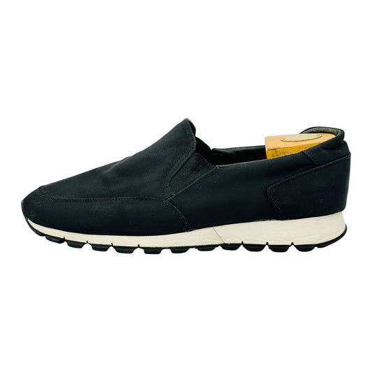 Prada Men's Sport Black Nylon Slipon Shoes (Size 44.5/45)
