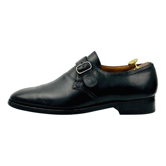 Church's Men's Single Strap Black Leather Loafers (Size 43/43.5)