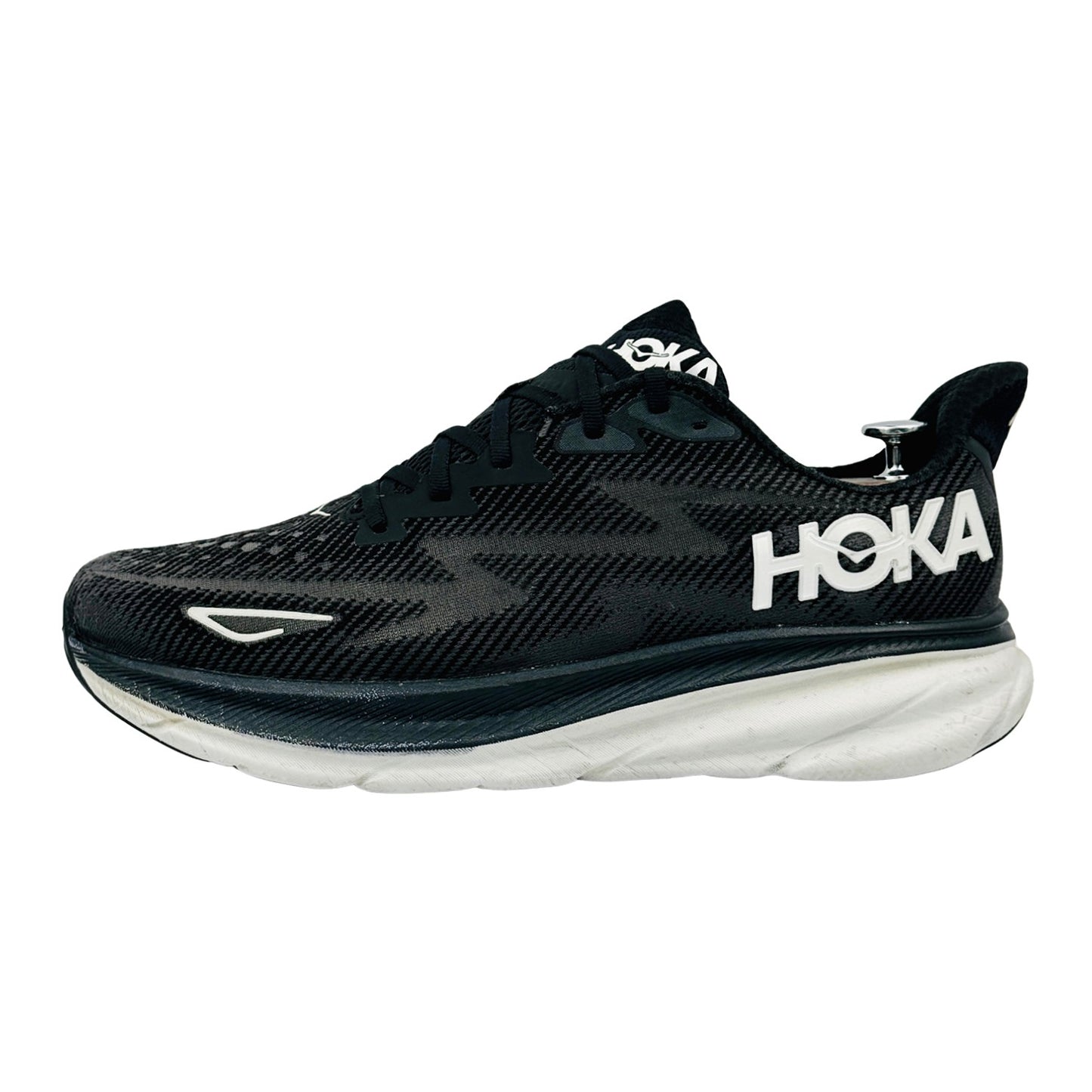 Hoka Men's Clifton 9 Shoes (Size 46) - 127895 BWHT