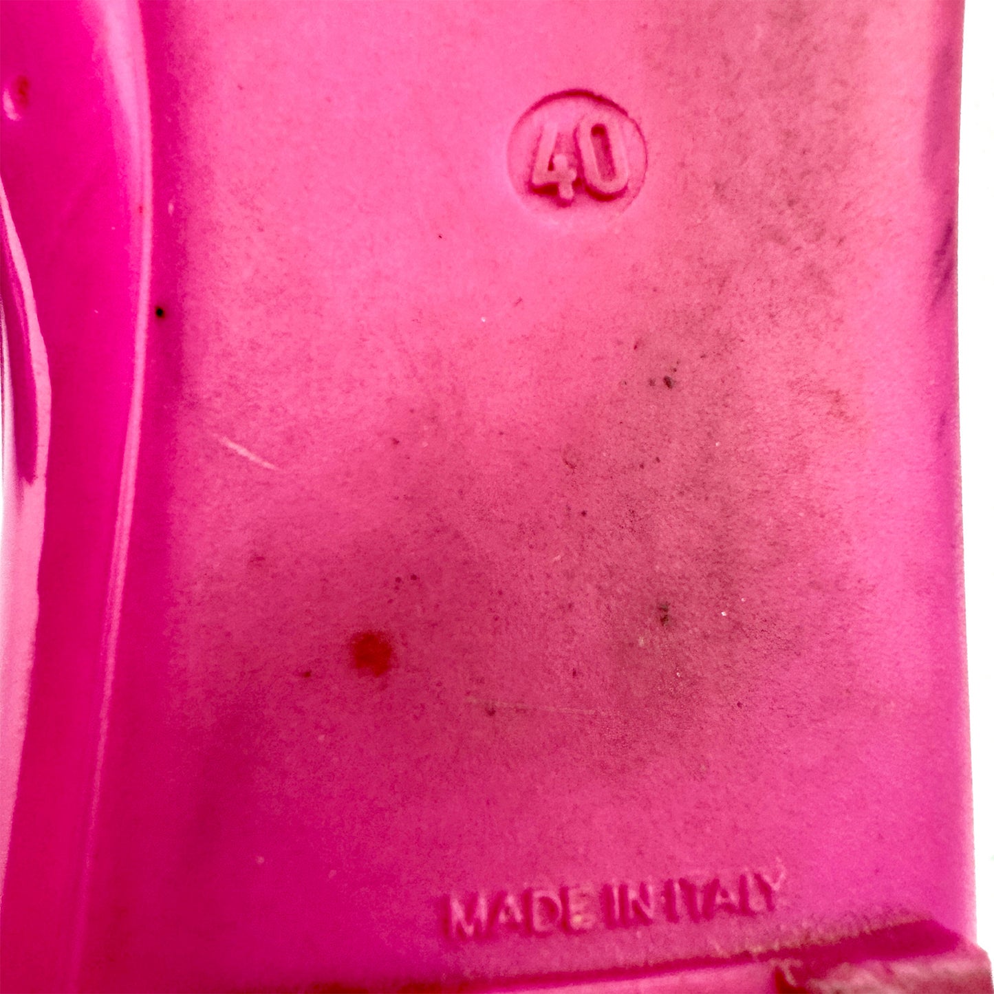 Armani Jeans Women's Pink Ballet Flats (Size 40)