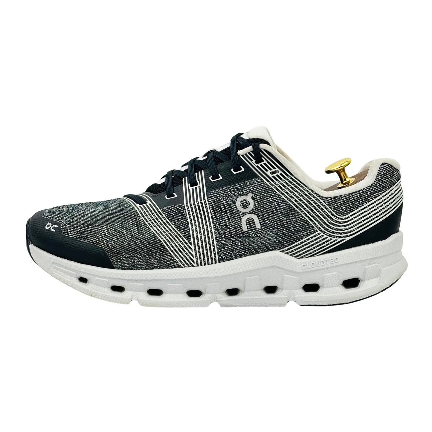 On Running Cloudgo 'Black Grey' Shoes (Size 44.5) - 55.98634