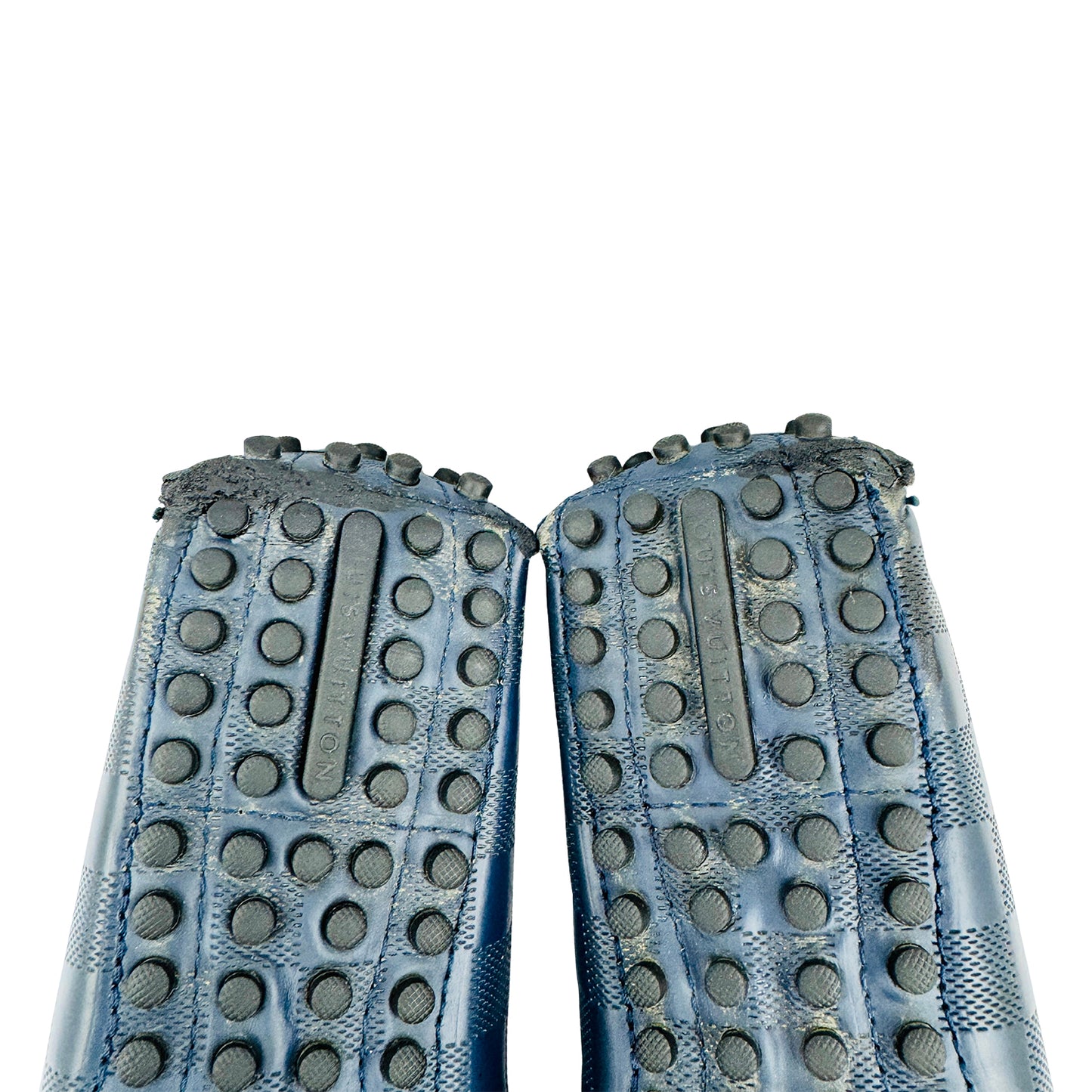 Louis Vuitton Men's Hockenheim Blue Loafers (Size 42)