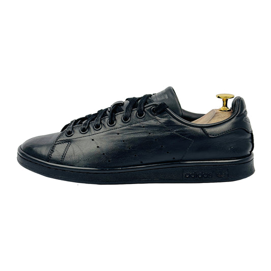 Image of Adidas Men's Stan Smith Black Sneakers (Size 42.5) - M20327