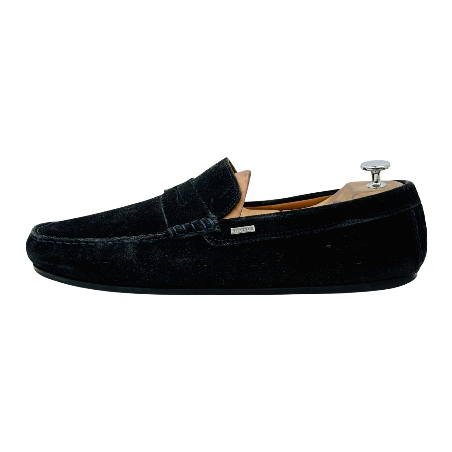 Tommy Hilfigure Suede Penny Loafers (Size 44) - FM0FM01168