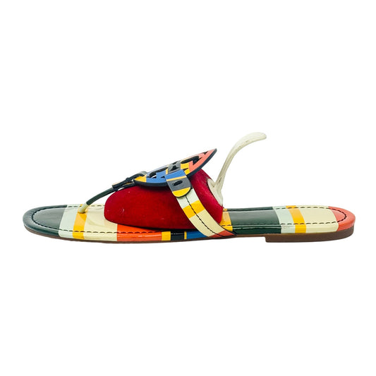 Tory Burch Miller Patent Leather Sandal Slippers (Size 41)