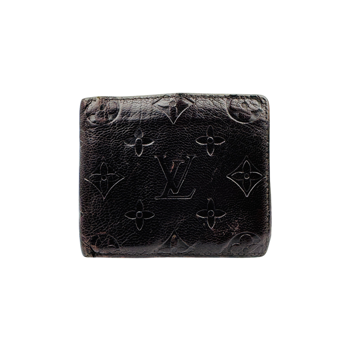 Louis Vuitton Glacé Leather Bi-Fold Wallet