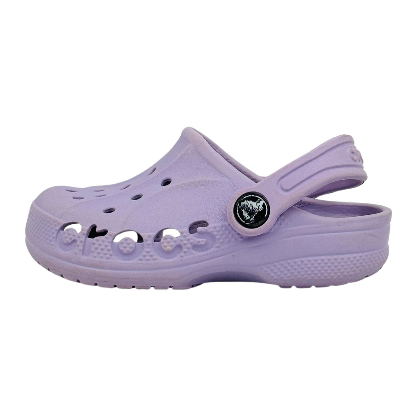 Crocs Baya Purple Clogs (Size 25/26) - 205483