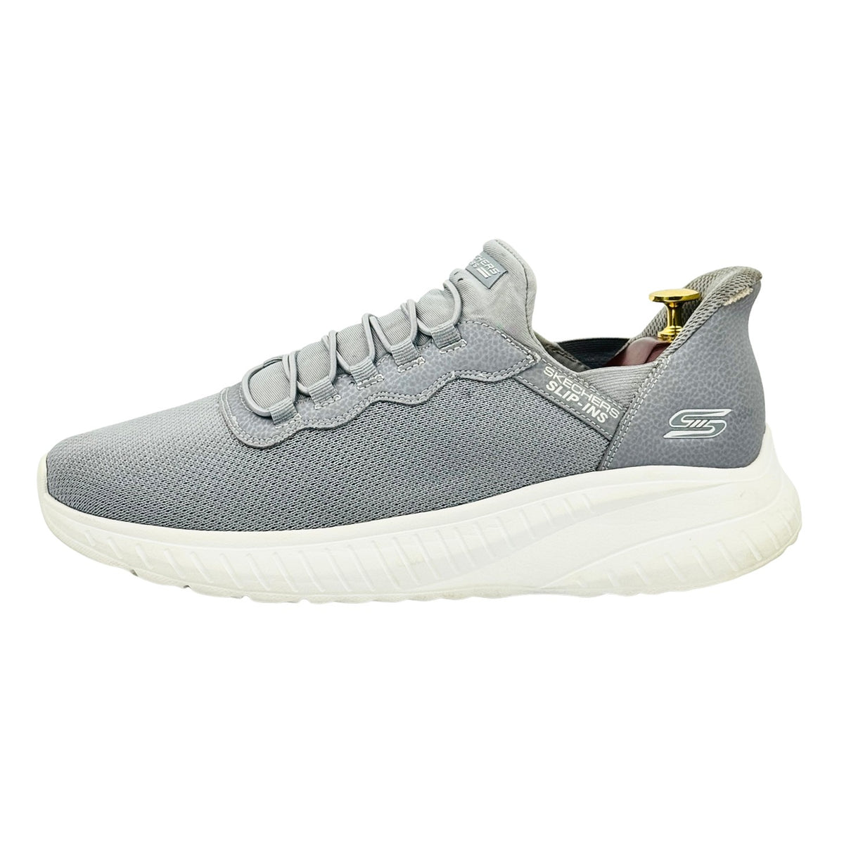 Skechers Hands Free Slip-ins: BOBS Squad Chaos Shoes (Size 44) - 118300 GRY