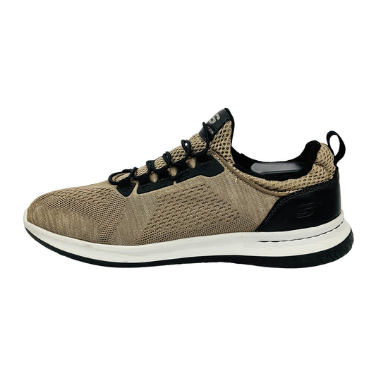 Skechers Delson Brewton Shoes (Size 42.5) - 65509 TAN