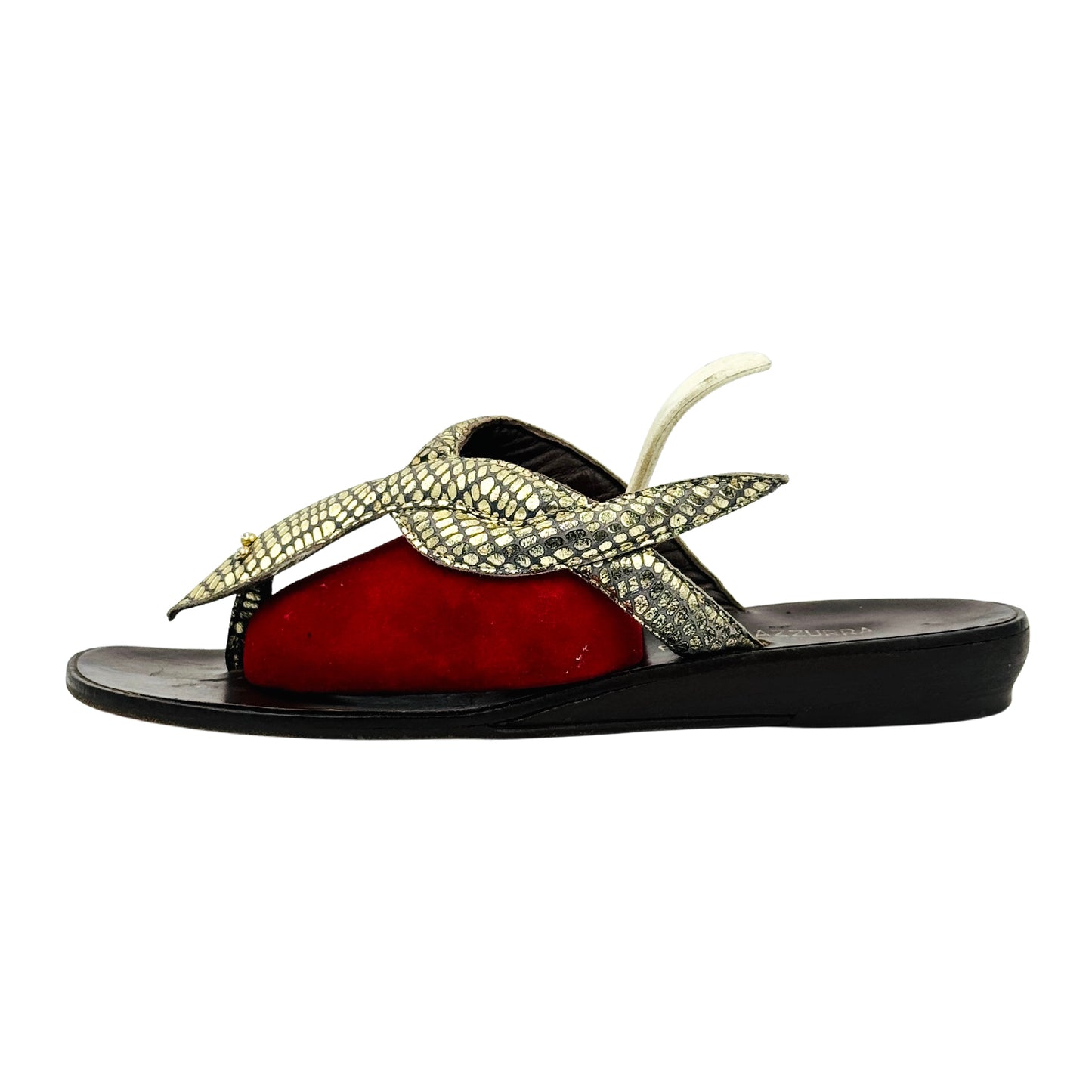 Perla Azzurra Women's Thong Sandal Slides (Size 37)