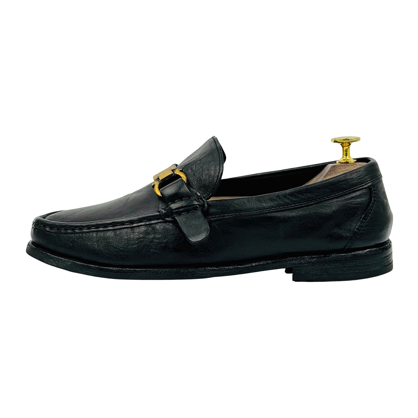 Salvatore Ferragamo Black Loafers (Size 41.5)